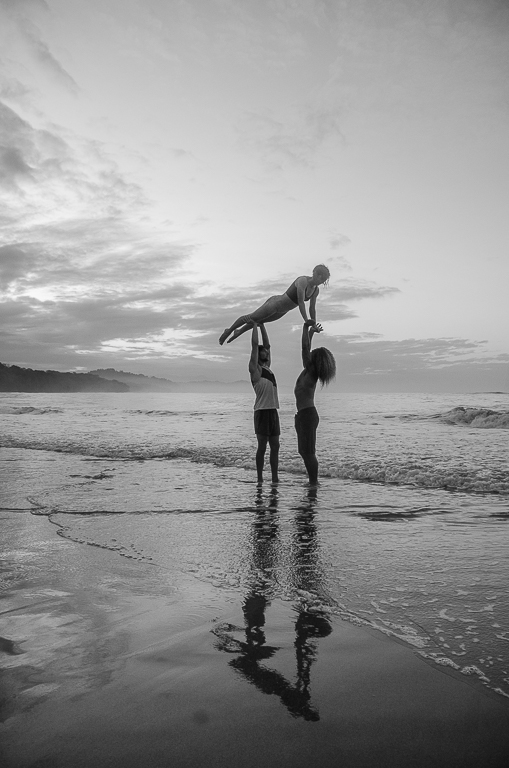 costarica Nature Yoga acroyoga   sunset Sun sea Caribean puertoviejo koha acro smile people retreat puntauva