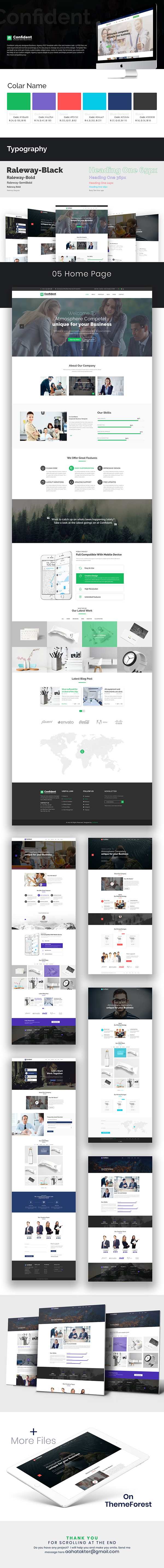 Confident - Business & Agency Template