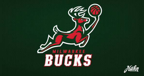 Adobe Portfolio Milwaukee Bucks bango sport branding basketball NBA logo sports logo