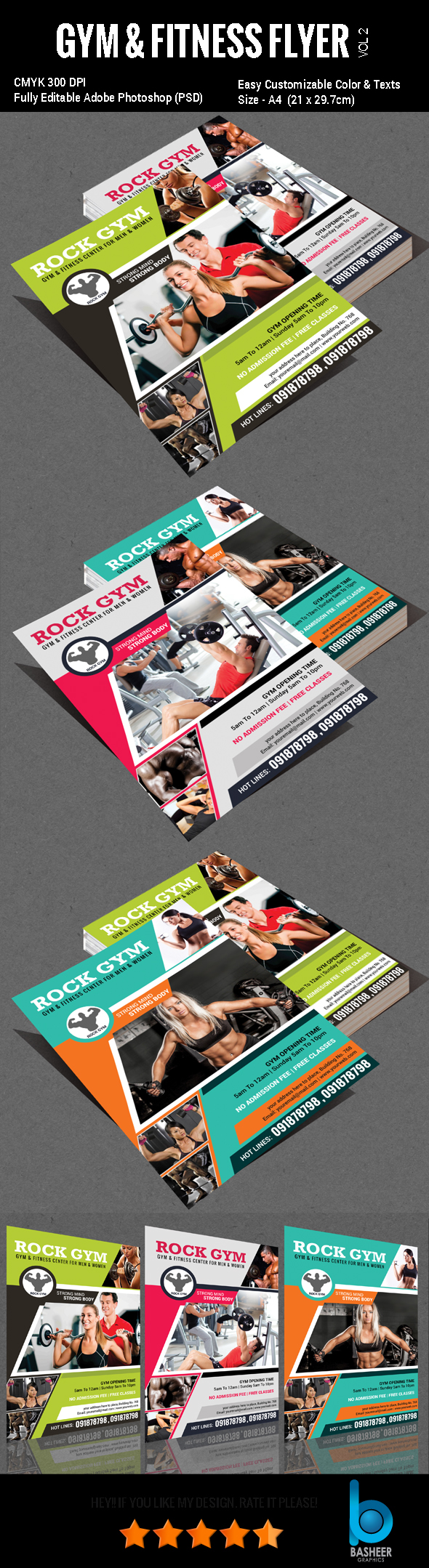 fitness club Health Club a4 flyer athletic body Body Building Show cure diet energy fasting FIT fitness Fitness Center
