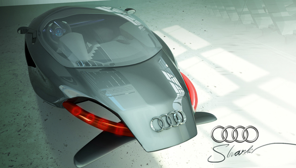 concept car auto design winner car 3D Audi