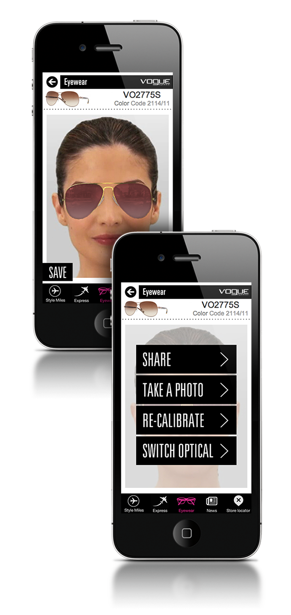 vogue app mobile Style milles device engaging