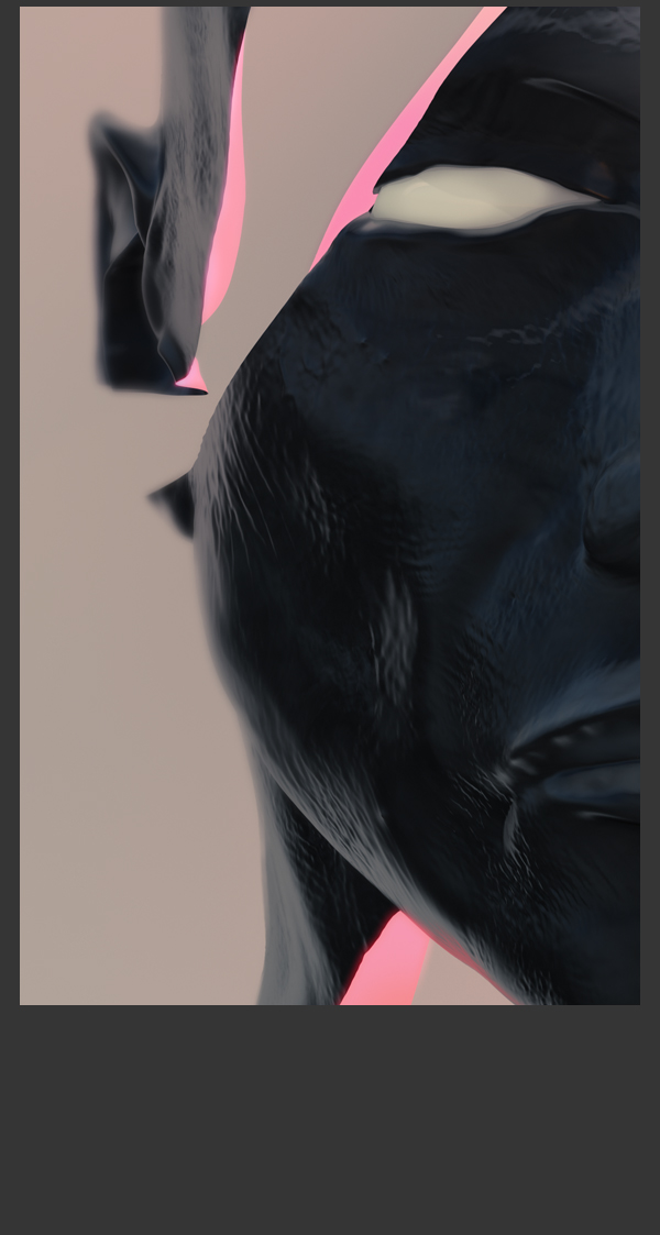 Adobe Portfolio Digital Sculpting texturing future minimal Minimalism echobox portrait Portraiture blender cycles digital #madethis 
