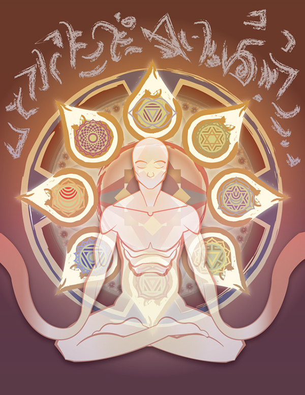 chakra meditation  Lotus