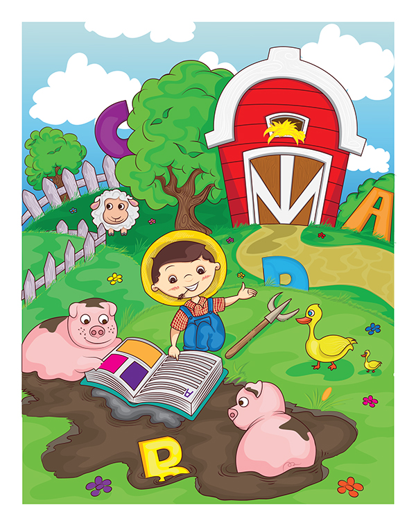 Artes para portadas libros infantiles on Behance