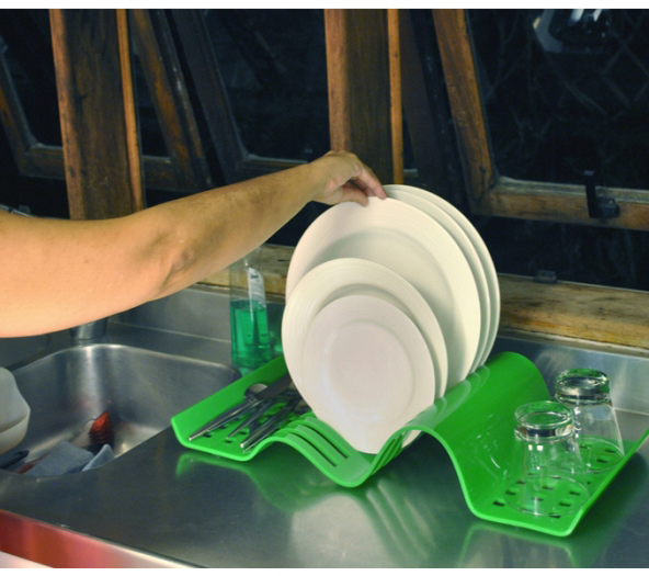 dish feelin rio plates cleaner design product industrial drainer escorredor pratos cozinha kitchen simple clean