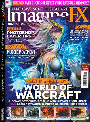 ImagineFX  covers publishing   fantasy art fanatsy sci-fi magazine