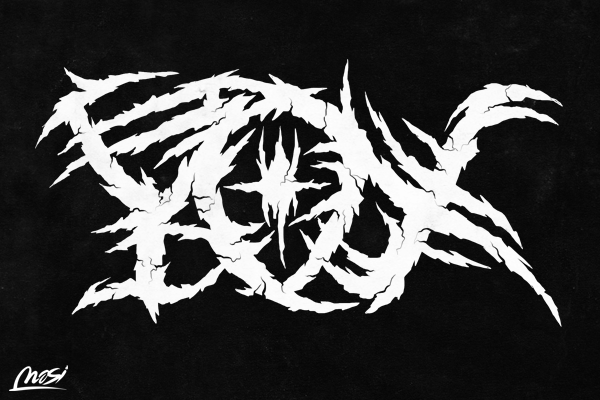 logo Yox deathcore metal redesign