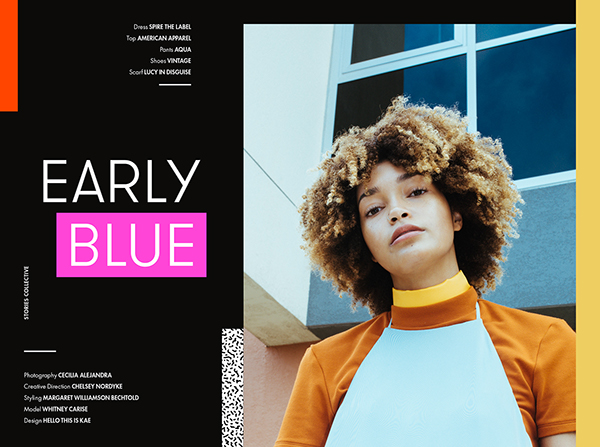 Early Blue x Stories Collective on Behance