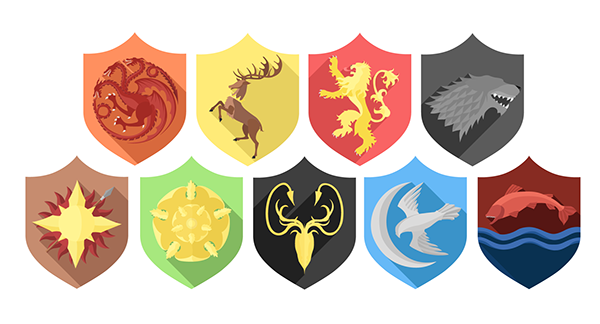 Game Of Thrones Flat Sigils On Behance