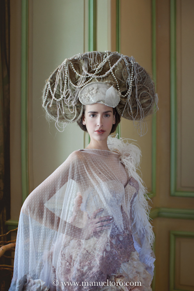 headpiece brides bridal runway catwalk floral Haute couture Tree  scenography scenery Exhibition  opera brunch