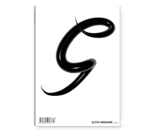 Glitch monochrome Glitch Magazine Helen Baker magazine