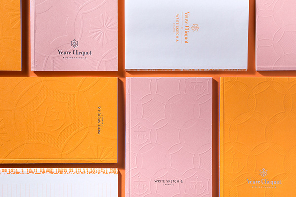 Veuve Clicquot by Write Sketch & | Notebooks design