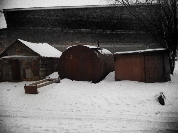 Russia chapaevsk antibeautica winter trash Urban city province town