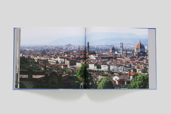 Travel Italy journal book Florence Venice blurb