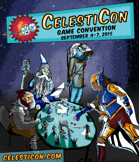 CelestiCon game convention role playing games cthulhu Doughboys napoleon