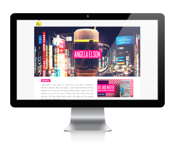 writer web site Web site beer drinking literature alcohol japan tokyo c4d Cinema 4d 3D modeling