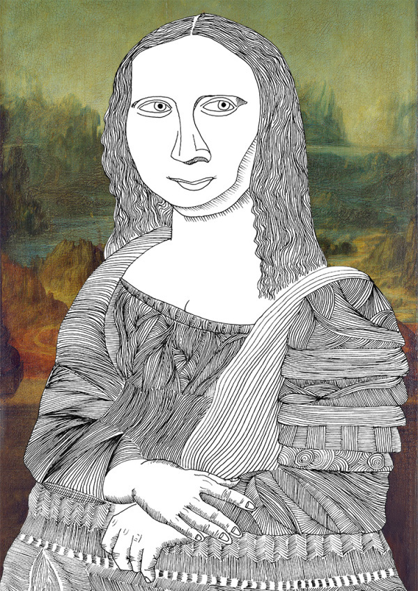 Gioconda Project art  art exhibition artist Blog Creativity Initiative leonardo da vinci Mona Lisa la gioconda Project twitter experiment creative