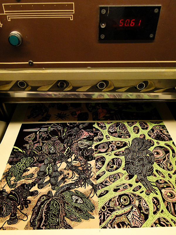 dc silkscreen printmaking book marseilles Observer Screenprinting