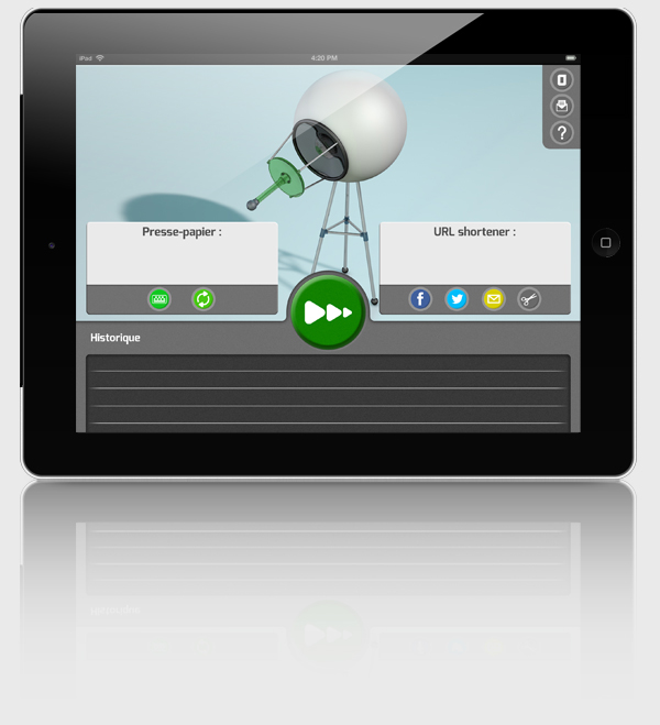 3D  app application iPad