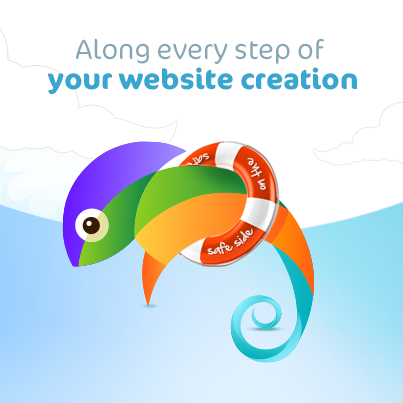 web.me color chameleon templates creator Editor brand-hero
