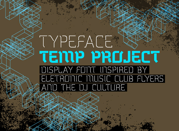 type typedesign typography   futuristic eletronic music grid modern dj culture Opentype