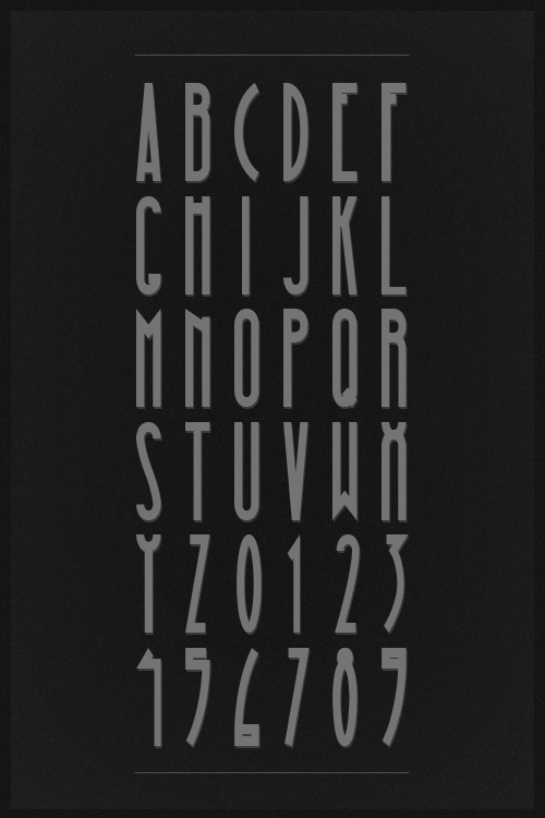 Moinzek free magna font vintage