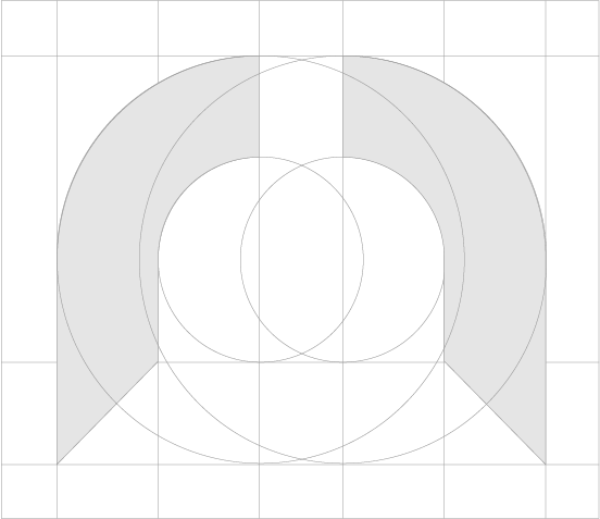 abstract black brand identity IT logo orange social media software visual minimal