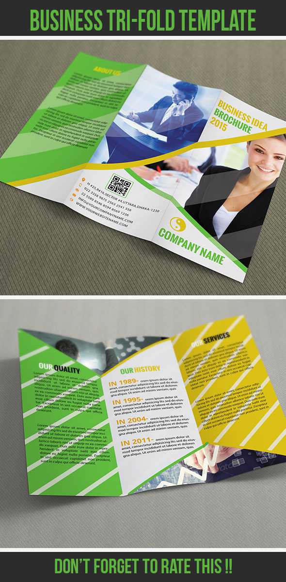 business corporate brochure trifold template attaractve awesome amazing new pretty modern LATEST cool nice editable
