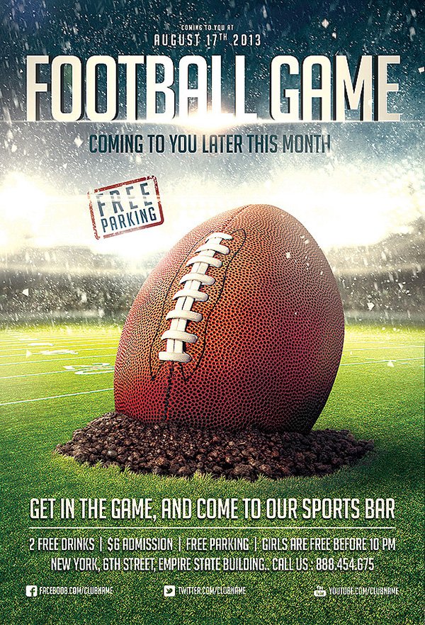 Sports Event Flyer Template