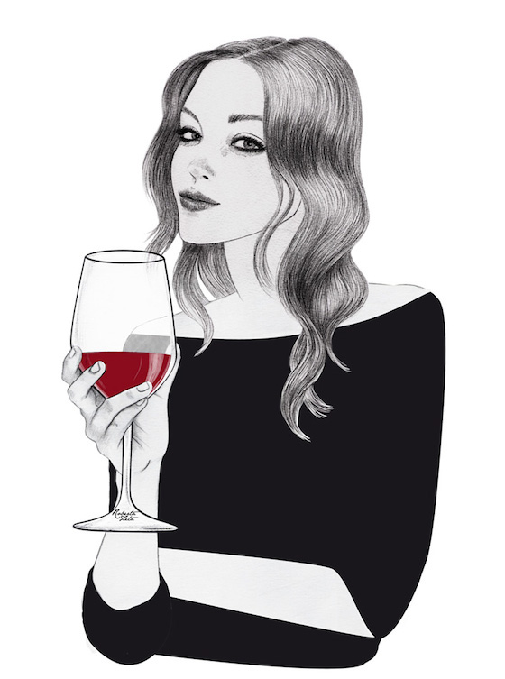 trendi elegance eläelegantisti makeup wine redcoat chic