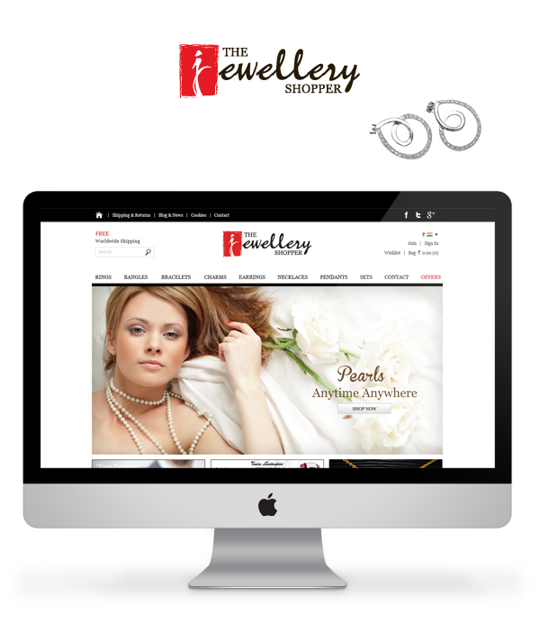 Website  shopping cart jeweler website  web designing website designing