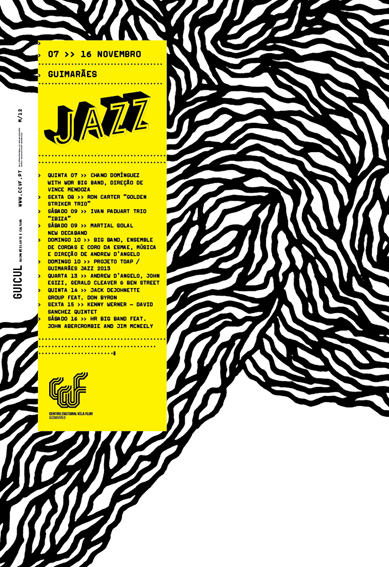 poster jazz porto Portugal guimarães book
