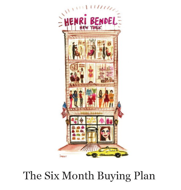 6month buying plan henri bendel retail buying