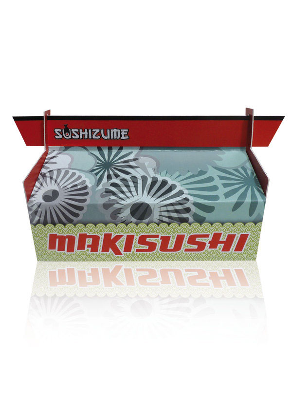Sushi take away out take-away japan bag fish maki nigiri pattern symbol logo brand identity Pack package oslo norway student hiis