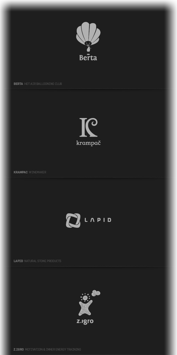 just promana krampac cannabits klekl berta orior logos design lapid Trik