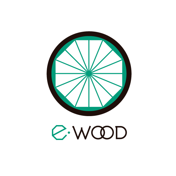 identidade visual logotipos  E-wood minorca mercado de santana