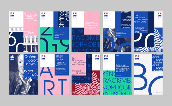 French Ministry of Culture - Visual identity