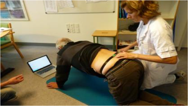 Electronic Sketching Back training Preventive self monitoring