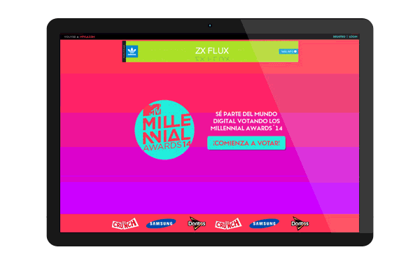Mtv Millennial Awards avatar Web Responsive
