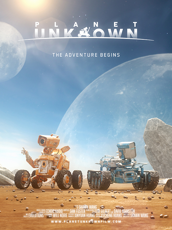 planet unknown short Film   3D CG animation  Space  rovers