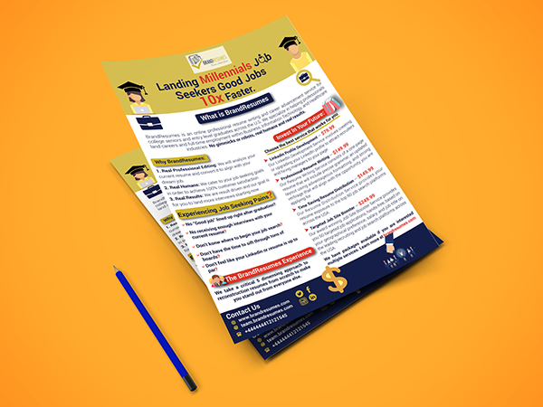 Corporate Flyer with Hyperlinks
