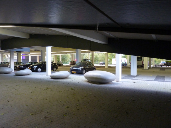 parkeergarage signing lichtplan exterieur interieur