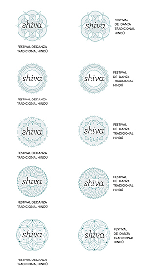 diseño gráfico institucional sistema Gabriele fadu uba shiva festival Danza Hindu