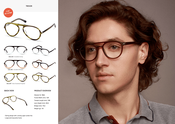 Glasses Catalog on Behance
