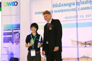 DAMCO CFS Warehouse Launch DAMCO Cambodia