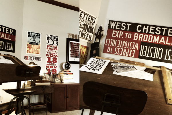 massive Typeface vintage lettering