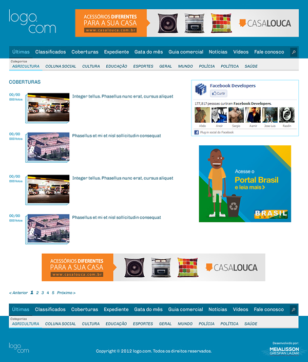 gen 4 news noticias Ariquemes Rondônia Brazil Brasil site interface Interface