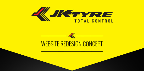 JK Tyre Website Redesign Concept