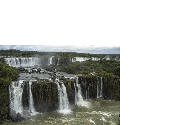 Foz iguaçu Brasil Brazil agua waterfall florest river